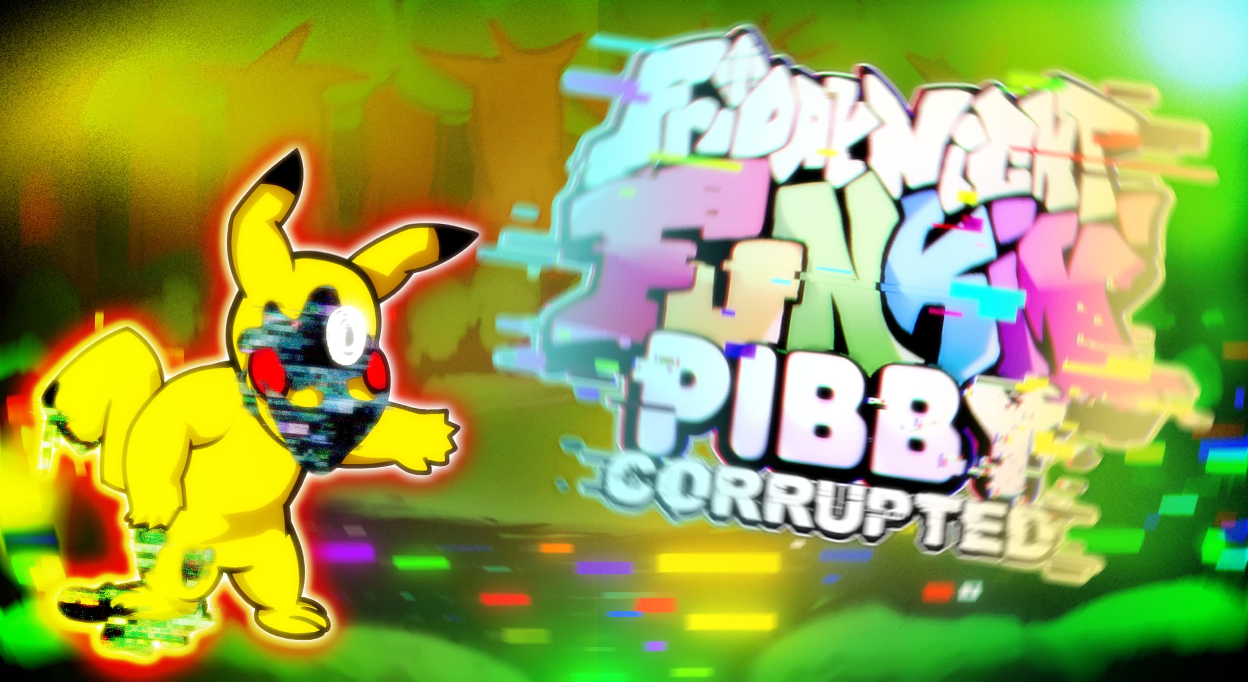 VS. Pibby Pikachu - FNF Mods